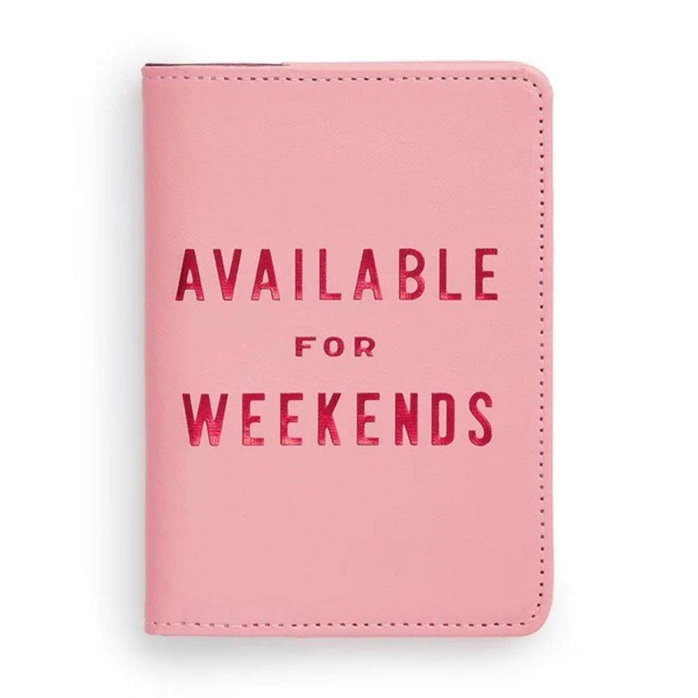 Pink passport holder
